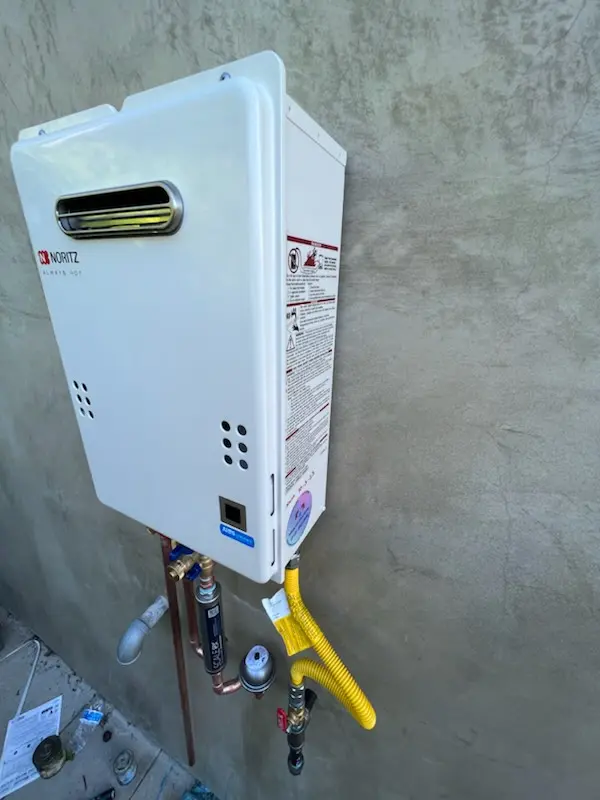 Tankless water heater installation for Coram homes